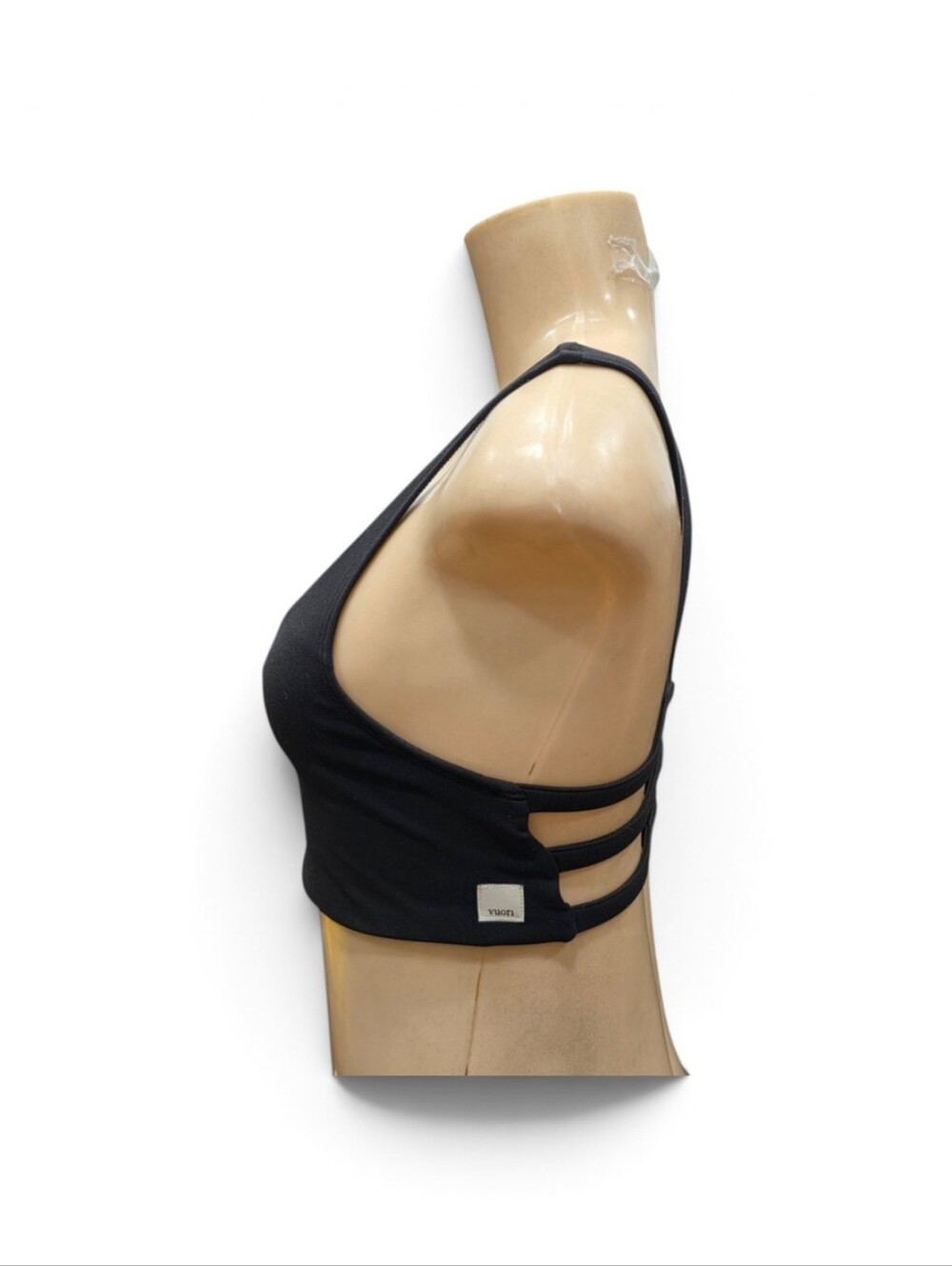 Vuori Yosemite Sports Bra Black Women Extra Small XS Strappy Activewear VW104 - Picture 5 of 15